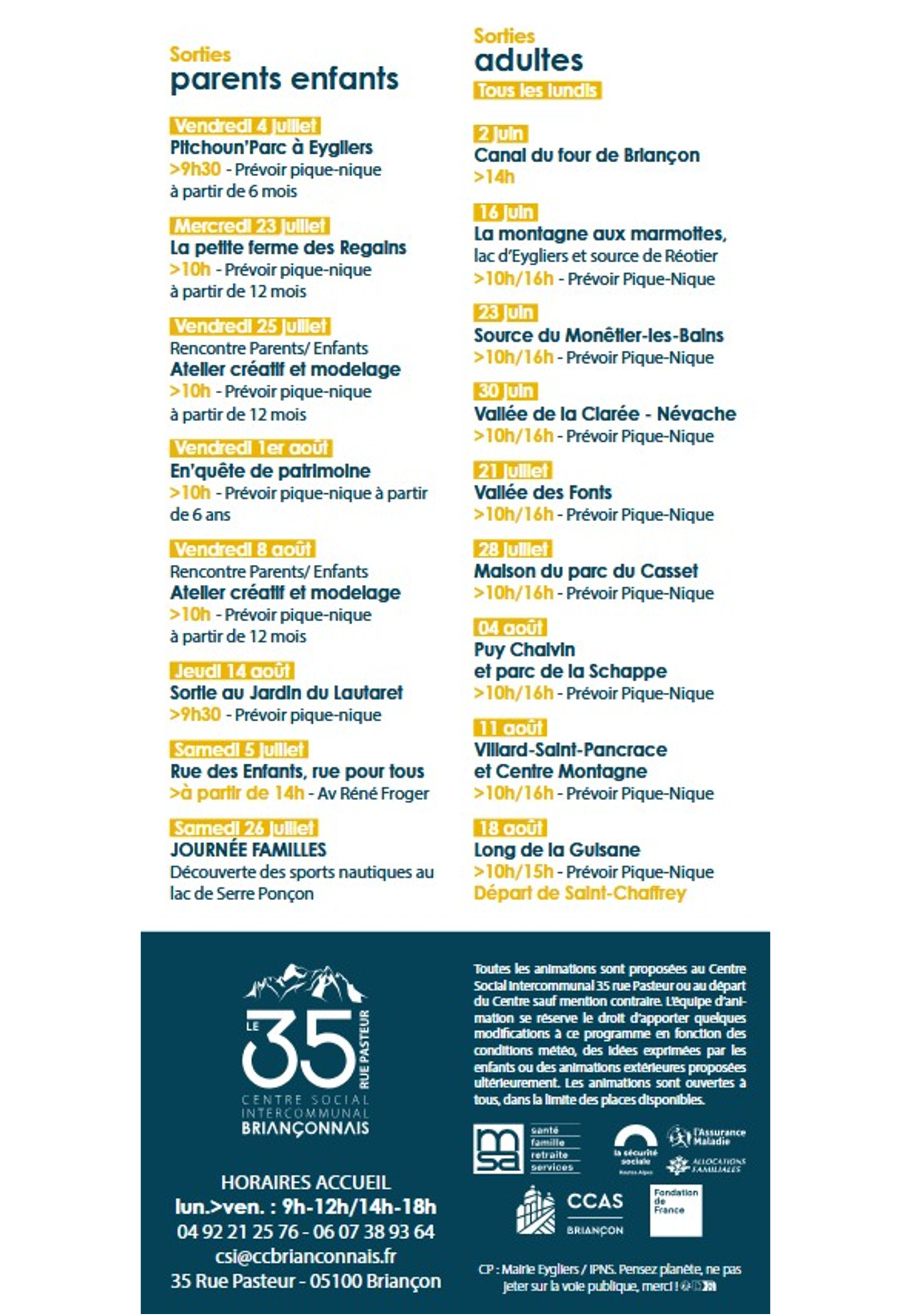 Sorties