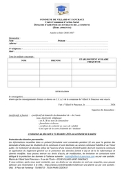 Formulaire Etudiants Page 0001